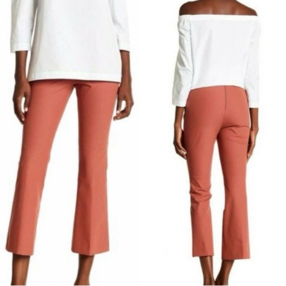 Theory Erstina B Approach Pants in Umber light pink red size 2